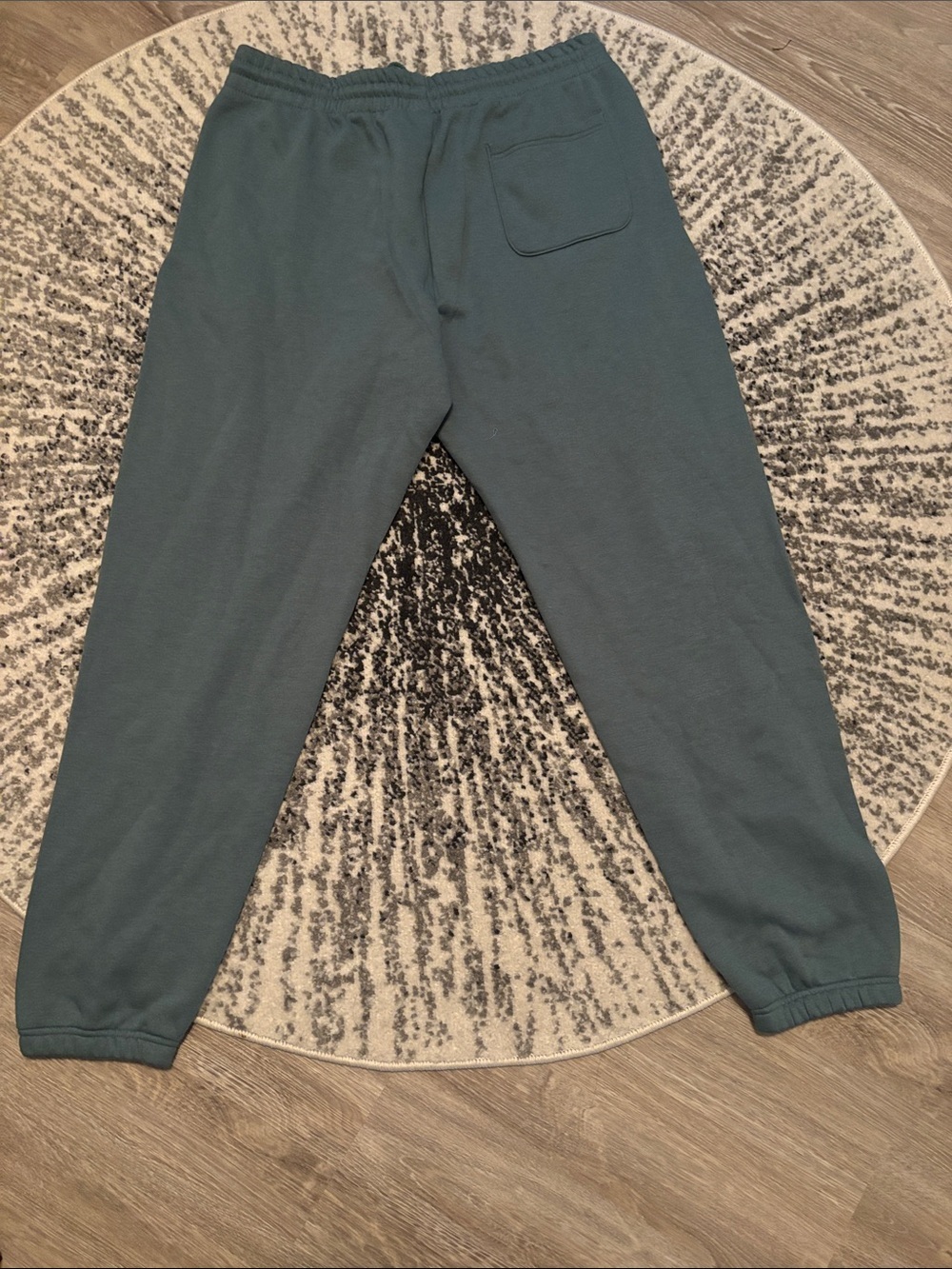 Teal New Balance sports fleece joggers - Picture 2 of 3